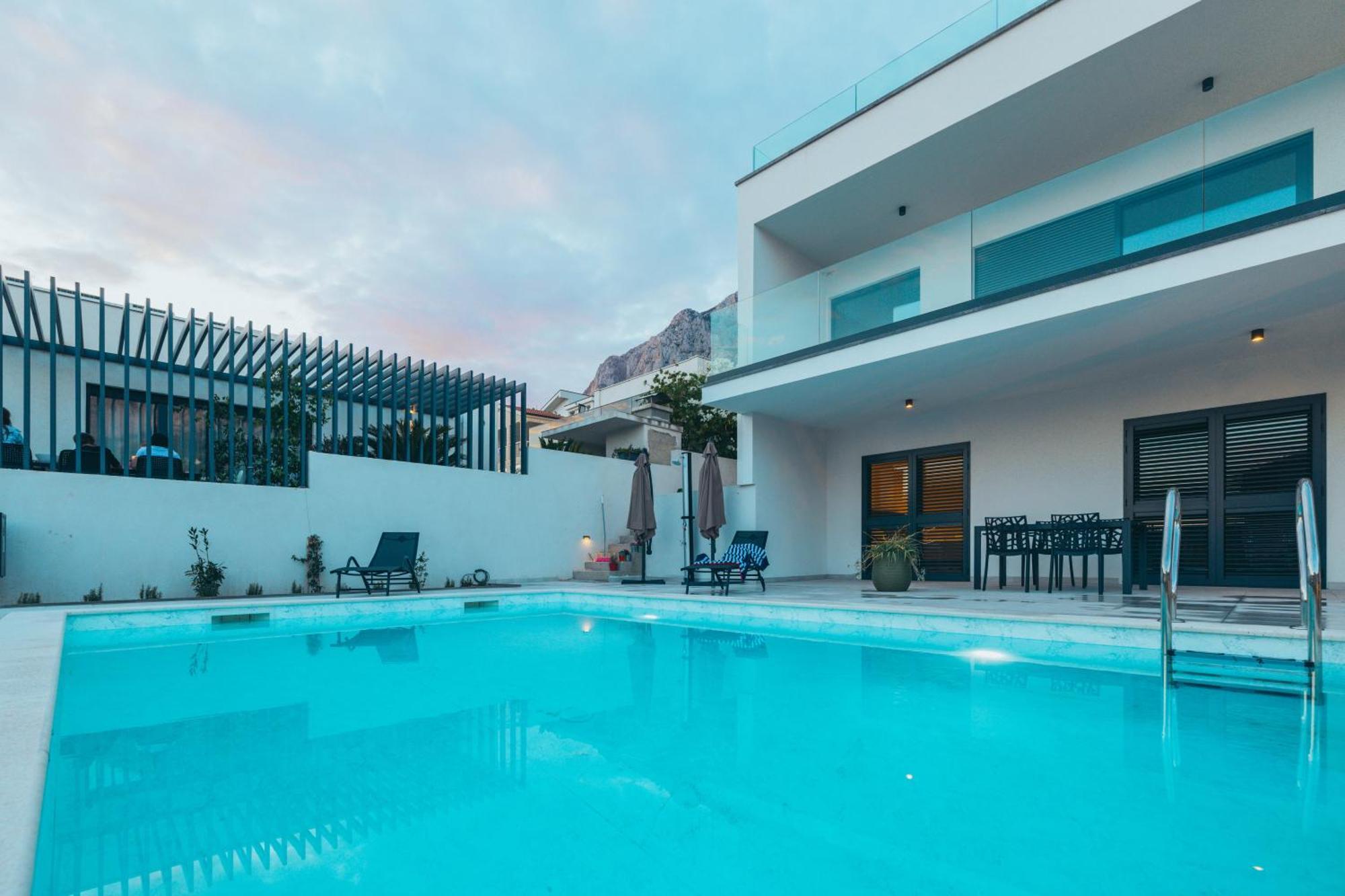 Silva Maris Apartments Makarská Exteriér fotografie
