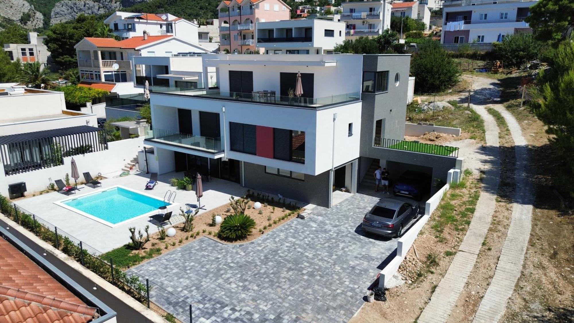 Silva Maris Apartments Makarská Exteriér fotografie